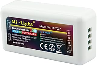 LIGHTEU®, 2.4GHz Wireless WiFi Control Module LED RGB Strips Controller 12-24V Max. Output 10A, Milight Miboxer FUT037