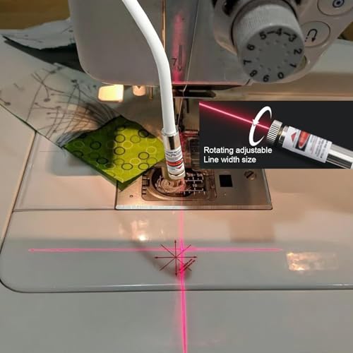 Magnetic Positioning Quilting Light for Sewing Machine, New Sewing Light Guide for Straight Stitching, Adjustable Cross Projection, Hands-Free Precision Sewing & Quilting Aid Tool by BOTUMIUY - Image 5