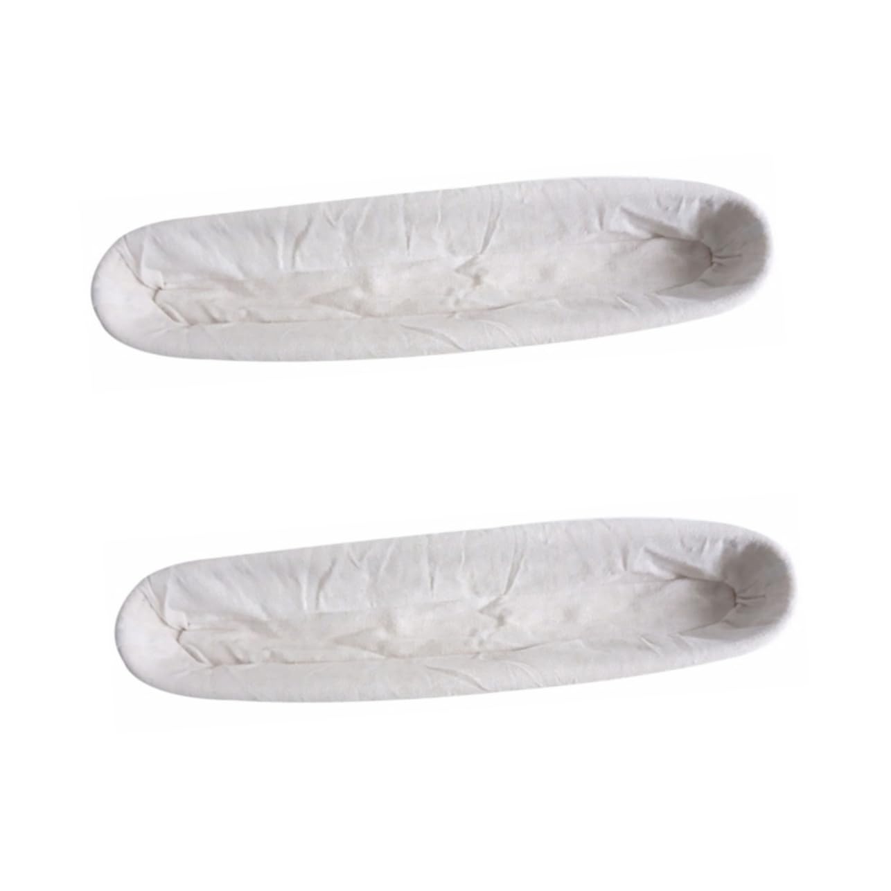 Ciieeo 2 Pièces corbeille à plus chaud outils de cuisson du préparation du cuire français vannerie boulangerie Accessoires de pâtisserie outils de vigne. Beige