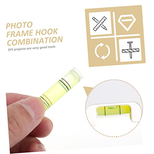 Image of 102pcs Picture Wire Hanger Kit Picture Hanging Hardware Screws Hooks and Wire for Easy Decoration