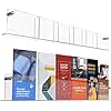 Acrylic Brochure Holder Wall Mount - Aesthetic Design, Optimized Shape, Pamphlet Holder Wall Mount - Perfect for Flyer Stand, Wall Brochure Holder - Ideal for Shop Owners & Professionals (6 Pockets)
