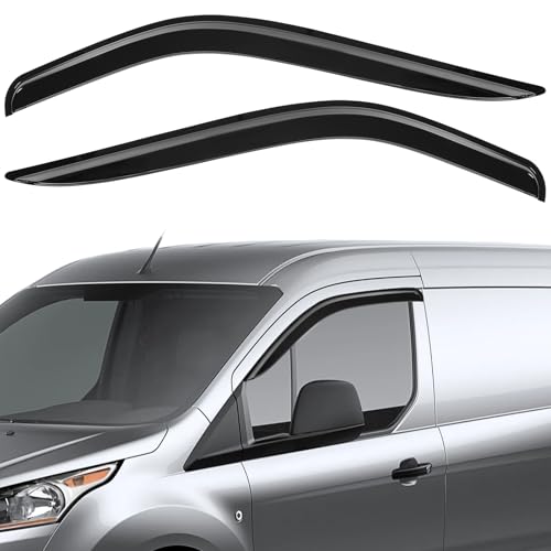 Déflecteurs d'air contre la pluie et le bruit pour vitres avant Ford Transit