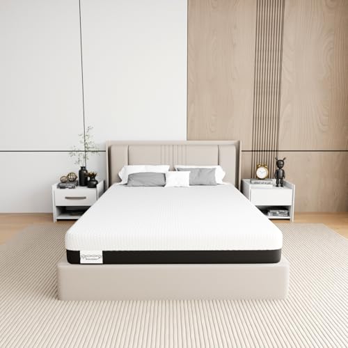 Memory Matratzen Matratze 140x200cm 20 cm hoch, Gel Memory Foam Matratze, Kaltschaummatratze 7...