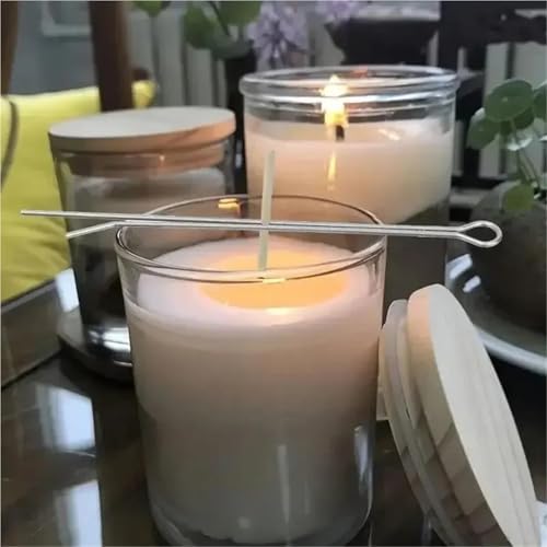 30 Piezas Sujetadores para Mechas de Velas con Clip de Hierro miniatura 5
