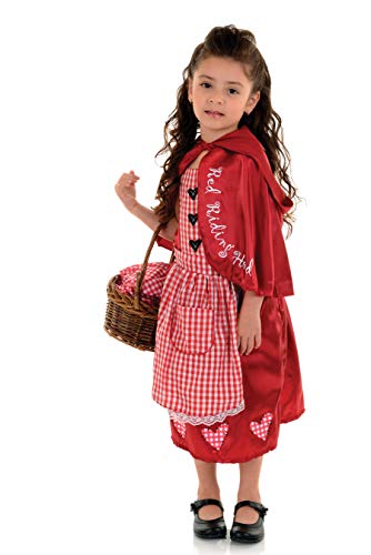Disfraz Caperucita Roja para Niñas Talla S miniatura 1