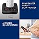 Panasonic KX-TGH722GS Schnurlostelefon Duo mit Anrufbeantworter (DECT Telefon, strahlungsarm, Farbdisplay, Anrufsperre, Freisprechen) schwarz