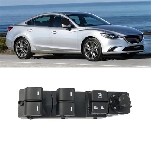 Interrupteur vitre commande électrique réactive pour Mazda 6 2014-2018