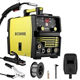 DESOON Máquina de Solda Mig/MMA/Tig 3 Em 1 Tecnologia IGBT 120A sem gás 127V portátil de soldador Com Mascara De Proteção E Pistola MIG Separada
