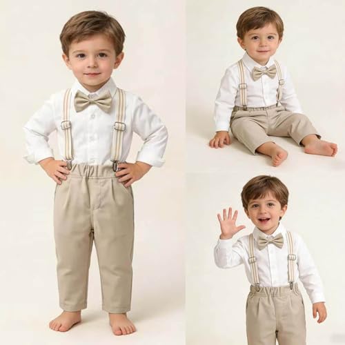 Traje de niño con aspecto clásico de caballero en suave tejido 3