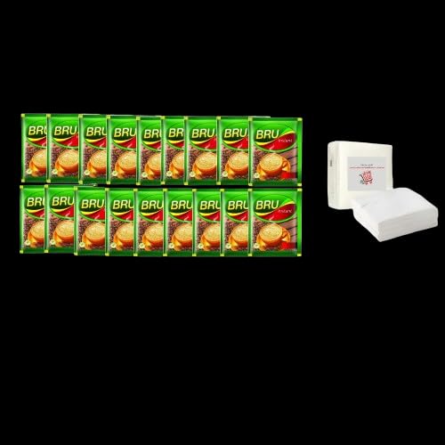 Bru Coffee Instant Coffee Sachet | Instant Coffee Powder, Pouch | Instant Coffee Pouch | Pack Of 72 | & Premium Soft Tissue Papers | Pack Of 100 (B0DCWZ391N) Amazon Price History, Amazon Price Tracker