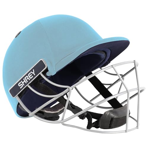Image of Shrey Classic Steel Batting Fixed Visor Cricket Helmet for Men's