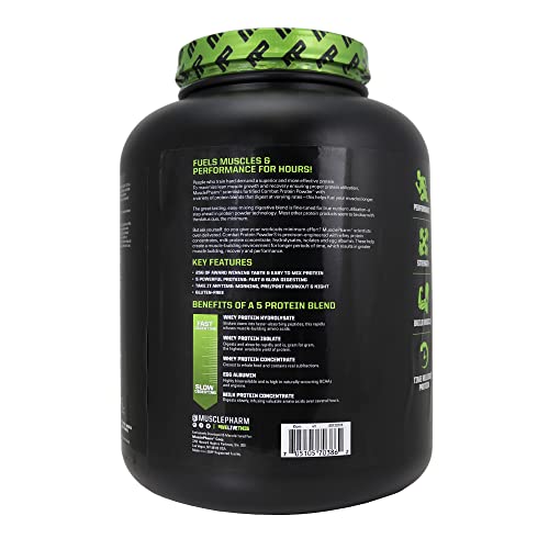 MusclePharm Combat Protein Powder, 5 Protein Blend, Chocolate Milk, 4.1 Pounds, 52 Servings - Image 3