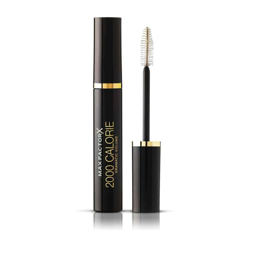Max Factor 2000 Calorie Dramatic Volume Mascara Black, 9ml Black 0.3 Fl Oz (Pack of 1)