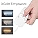 Milpoel LED Strips Craft Light Under Cabinet Lighting Bar Built-in Magnets, USB Powered Counter Lighting Bar, LED Closet Light,3 Color Temperature
