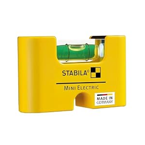 Stabila – STABILA Wasserwaage MINI ELECTRIC, 7 cm, starker Seltenerd-M