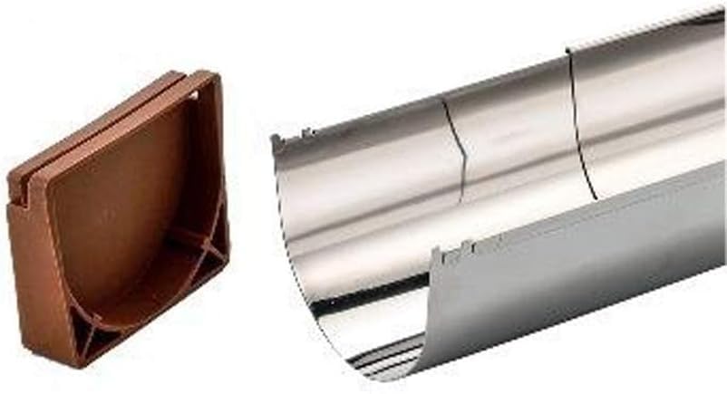 Moule à bûche Ronde INOX Embouts Silicone Amovibles