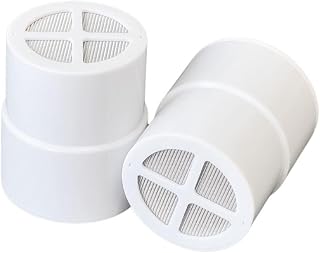 2 Pack THE JOLIE Shower Filter, Compatible with THE JOLIE Shower Head, KDF 55 Stage Shower Filter, Enhances Water Quality for Healthier Skin & Hair