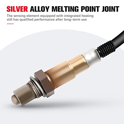 Qijiauto Automotive O2 Oxygen Sensor Upstream Fit For Hyundai Accent Veloster For Kia Rio Soul 2012 2013 2014 2015 2016 1.6L Air Fuel Ratio Sensor 234-5055 #TOP2