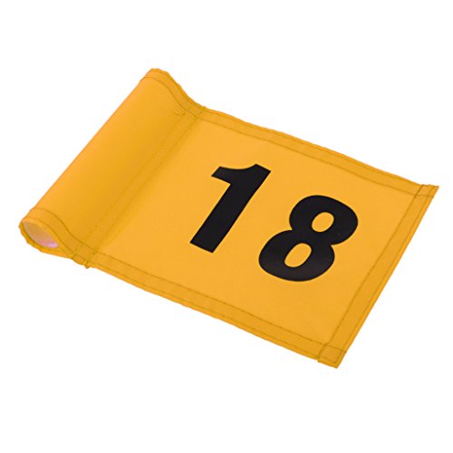 YIJU 2 Peças de Nylon para Prática de Golfe No Quintal Buraco de Pólo Copo de Bandeira de Colocação