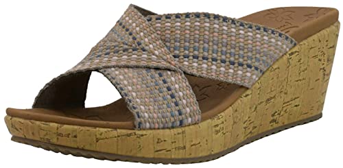 Image of Skechers Women's Beverlee-Delighted Wedge Sandal