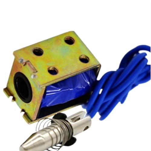 Solenoide de tracción 12V miniatura para reparar maquetas y sistemas de automatización