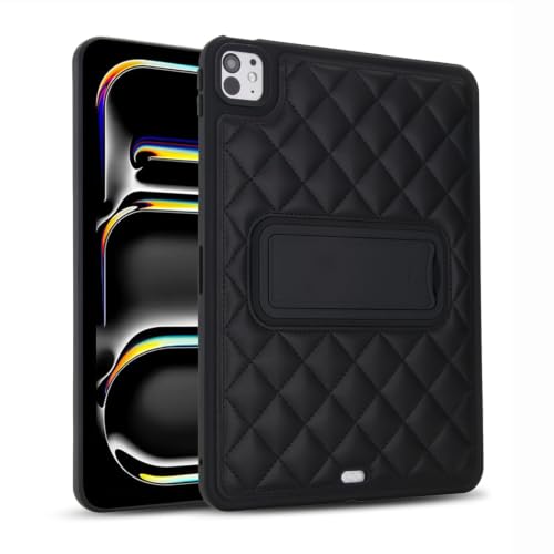 Étui pour iPad Pro 11 M4 coque de protection transport cuir noir