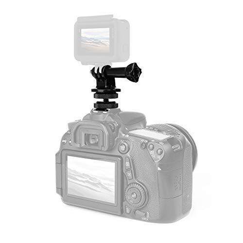 Anwenk Camera Hot Shoe Mount Adapter Compatible With Gopro Adapter Gopro Hero 7 6 5 4 Attaching On Gopro Dslr Camera Or Ring Light Photography #TOP2