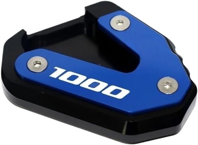 For SUZUKI GSX-R 750 GSX R 600 GSXR 1000. Motorcycles Accessories Side Stand Enlarger Plate Kickstand Extension Pad(For 750-red)