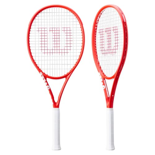 Wilson Clash 100 V3 ���o�[�X ��l�p �p�t�H�[�}���X �e�j�X���P�b�g - �O���b�v�T�C�Y 1-4 1/8�C���`�A�Z���Z�[�V����16 �i�`�������A�~�b�h�����W�e���V�����B
