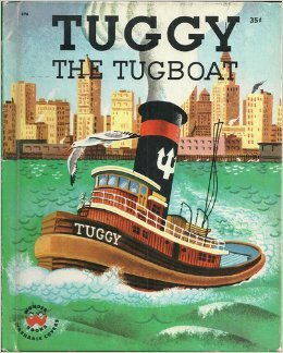 Paperback TUGGY THE TUGBOAT - Read and Hear, a Little Wonder Book and a Speical Record Which Tells the Story as the Child Turns the Pages. - Speically Adapted for Romper Room Book