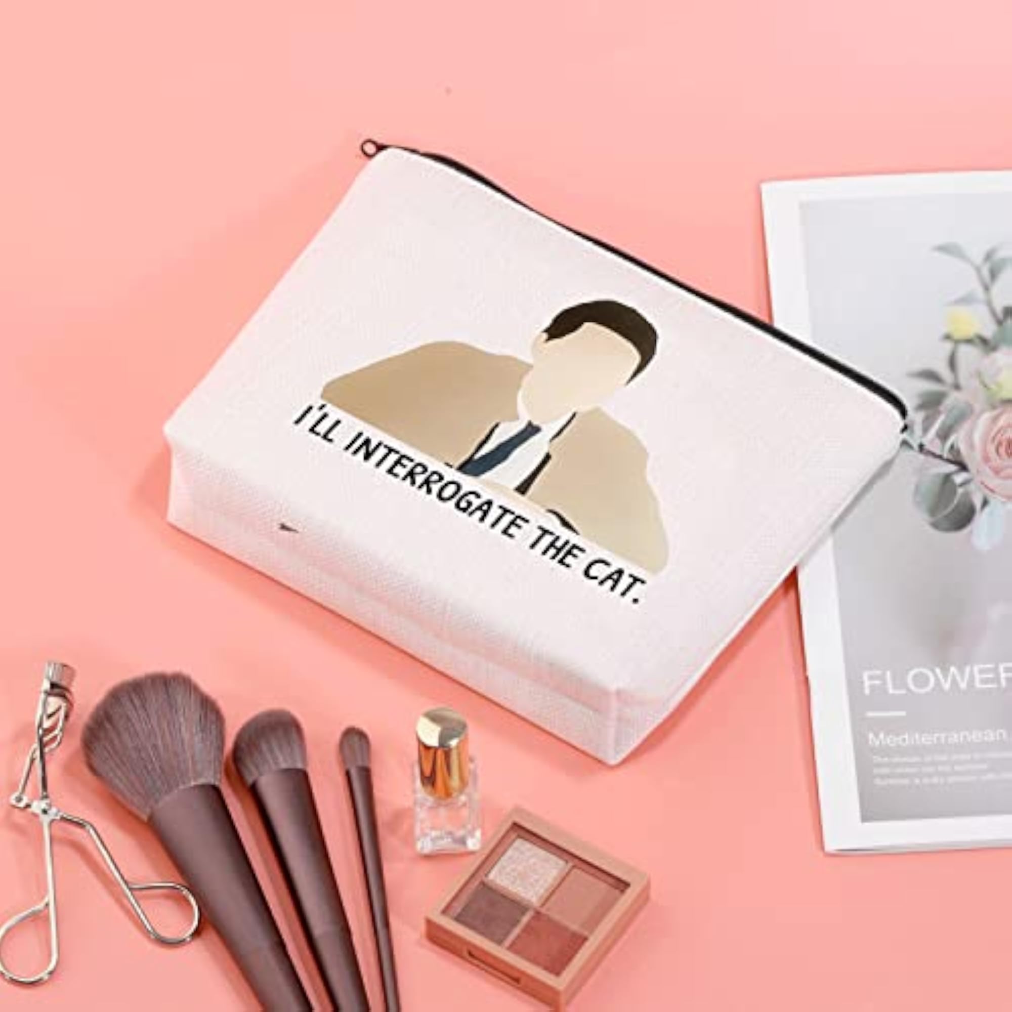 I'll Interrogate the Cat Makeup Bag, Fans Gift