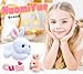 NuomiYue White Bunny Rabbit Stuffed Animal, 8'' Cute Rabbit Stuffed Animals for Baby Girl Gifts, Kawaii Rabbit Plush Toys for Kids, Easter Bunnies Plushies Gifts, Party Favors, Christmas Decoration