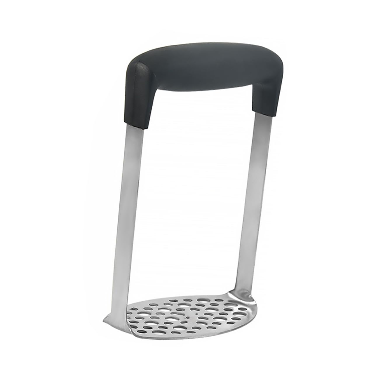 OUNONA Manual Stainless Steel Potato Masher Food Crusher for Effortless Mashing of Boiled Potatoes Carrots and More Dishwasher Scratch Kitchen Tool