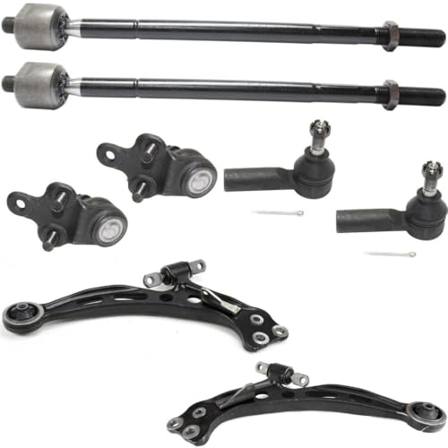 GREENLIGHTFOREST 2pcs Ball Joints 2pcs Control Arms 4pcs Tie Rod Ends Left Driver Right Passenger Side for Avalon 95-98 for Camry 93-94 97-01 for ES300 92-01 for RX300 99-03 -  WRGA86020-16554705