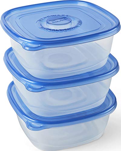 Gladware Family Size Food Storage Containers, Xl | Large Square Food Storage, Containers Hold Up To 104 Ounces Of Food, Large Set 3 Count Food Containers (Pack Of 2) #TOP2