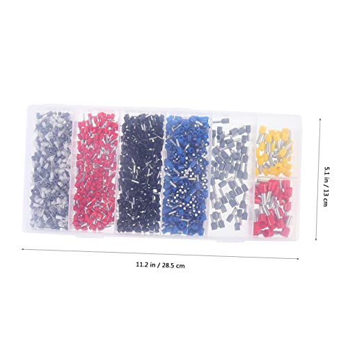 VILLCASE Terminais 1200Pcs Kit De Crimpagem De Conectores Para Carro Kit De Fiação Conector De Crimp