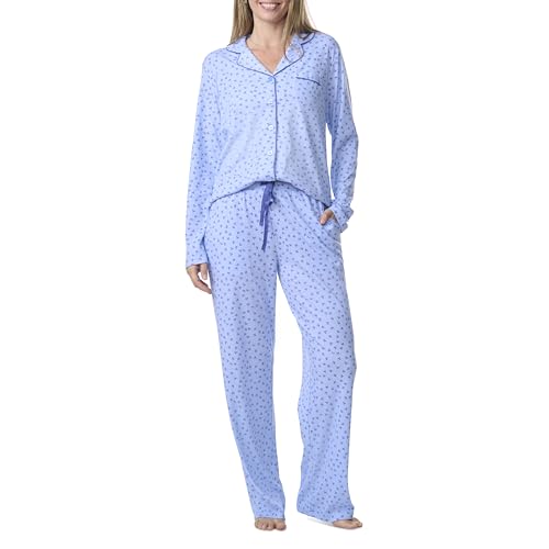 Karen Neuburger Women's Plus Size Long Sleeve Girlfriend Pajama