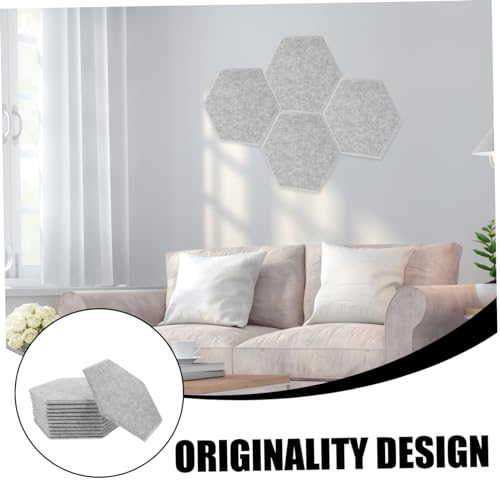 Levemolo 12pcs Acoustic Wall Panel Soundproofing Mat para Oficina en Casa Estudio Panel Absorbente de Sonido miniatura 5