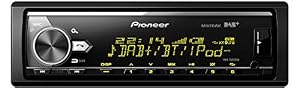 PIONEER – Pioneer MVH-X580DAB | 1DIN Autoradio mit RDS | DAB/DAB+ | Bl