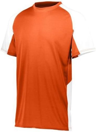 Augusta Sports Youth Cutter Jersey, Orange/White, Medium