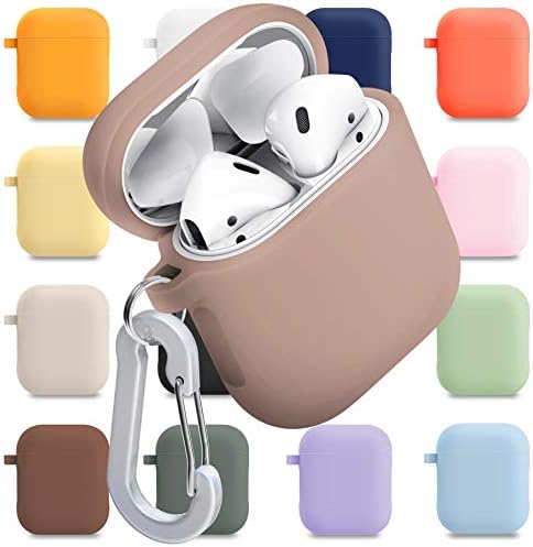 superdivision [3 in 1] AirPods Pro 2 / Pro Silicone Case + Anti-Lost Carabiner + Dust Guard Metal Film, Protective Cover with Keychain for Apple AirPods Pro (2022 / 2019) [Front LED Visible]