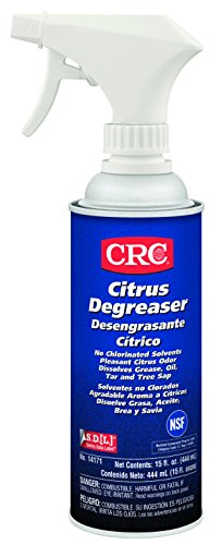 CRC Heavy Duty Citrus Liquid Degreaser, 15 oz Non-Aerosol Spray Can, Clear
