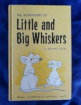 Hardcover The Adventures of Little and Big Whiskers Jerome Stack SIGNED Vintage 1976 Book