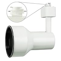 Algopix Similar Product 13 - White Cylinder Track Fixture Operates