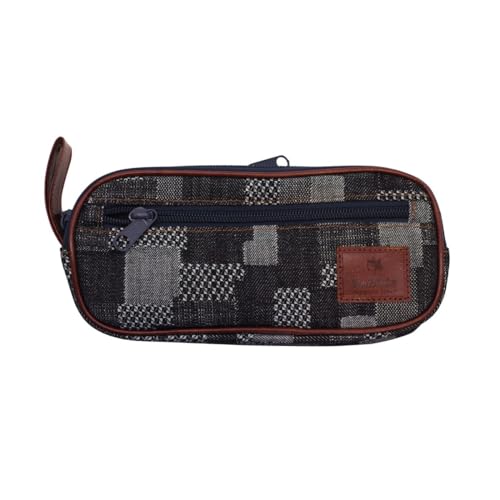 Luddite 4580625033363 Pencil Case, Gusset, Navy Blue