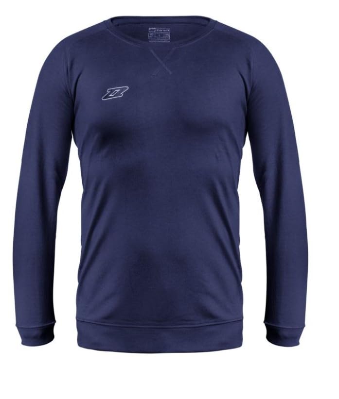 Zina Sweatshirt Murcia Pro M Navy Pull Sport Homme Manches Longues