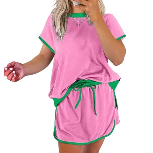 Jupe 2 pièces pour femme avec short intégré et cordon réglable été