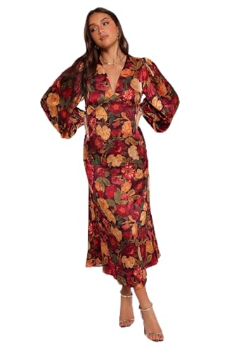 Petal & Pup Women's Zimmer Long Sleeve Maxi Dress
