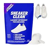 Sneaker Cleaner Kit, Shoe Cleaner for White & Colored Sneakers, Stain Remover, Deodorizer Powder, Washing Machine Safe, Shoe Cleaning Kit for Sneakers (1 Lbs)