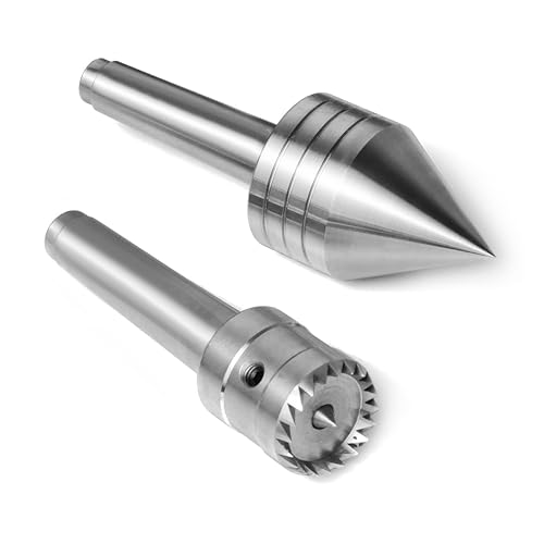 Woodlathe MT2 Centers Set Live & Crown Drive